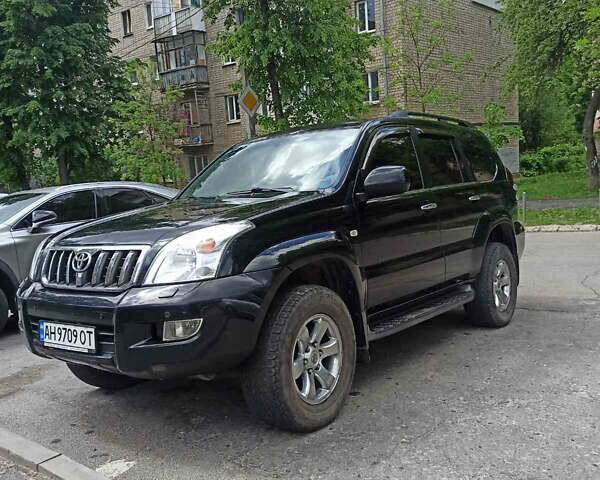 Черный Тойота Ленд Крузер Прадо, объемом двигателя 4 л и пробегом 248 тыс. км за 17700 $, фото 1 на Automoto.ua