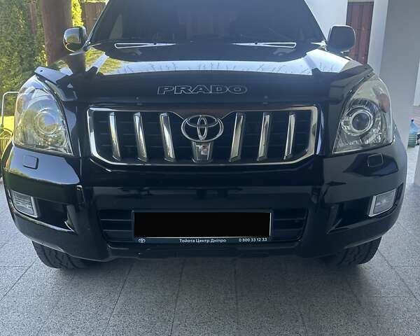 Черный Тойота Ленд Крузер Прадо, объемом двигателя 4 л и пробегом 320 тыс. км за 18500 $, фото 1 на Automoto.ua