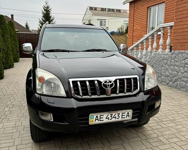 Черный Тойота Ленд Крузер Прадо, объемом двигателя 4 л и пробегом 255 тыс. км за 16500 $, фото 1 на Automoto.ua