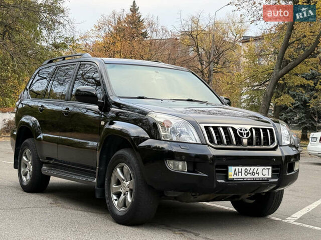 Черный Тойота Ленд Крузер Прадо, объемом двигателя 4 л и пробегом 208 тыс. км за 15600 $, фото 1 на Automoto.ua