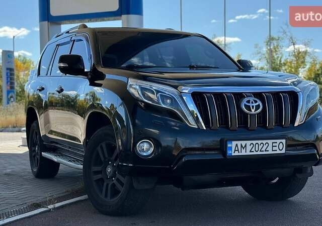 Черный Тойота Ленд Крузер Прадо, объемом двигателя 4 л и пробегом 290 тыс. км за 23500 $, фото 1 на Automoto.ua