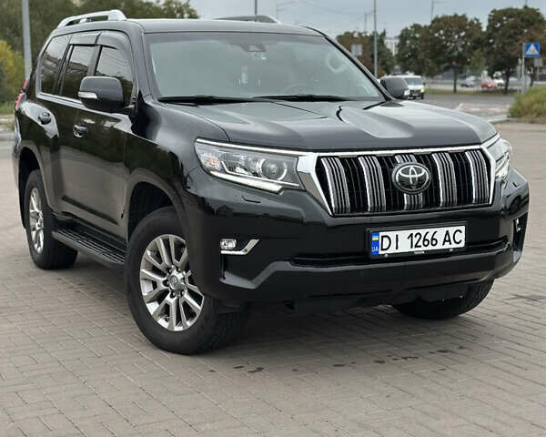 Черный Тойота Ленд Крузер Прадо, объемом двигателя 2.76 л и пробегом 123 тыс. км за 38990 $, фото 1 на Automoto.ua
