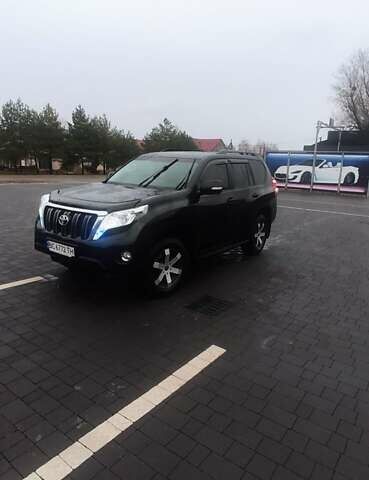 Черный Тойота Ленд Крузер Прадо, объемом двигателя 2.69 л и пробегом 159 тыс. км за 29500 $, фото 1 на Automoto.ua