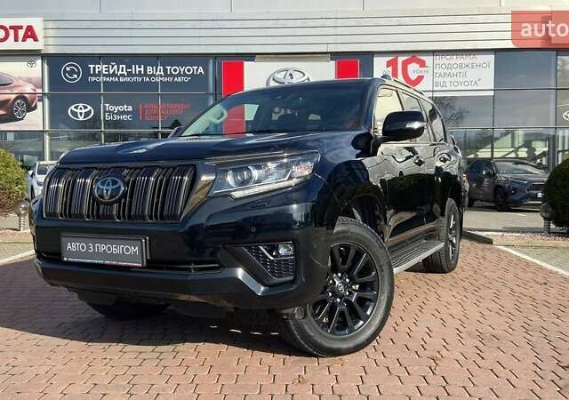 Черный Тойота Ленд Крузер Прадо, объемом двигателя 2.76 л и пробегом 222 тыс. км за 38700 $, фото 1 на Automoto.ua