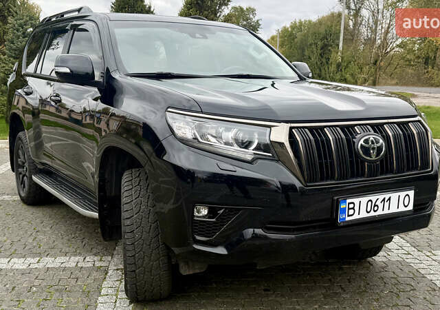 Тойота Ленд Крузер Прадо 2020 в Пирятине на Automoto.ua Черный Тойота Ленд Крузер Прадо, объемом двигателя 2.76 л и пробегом 200 тыс. км за 42000 $, фото 1 на Automoto.ua