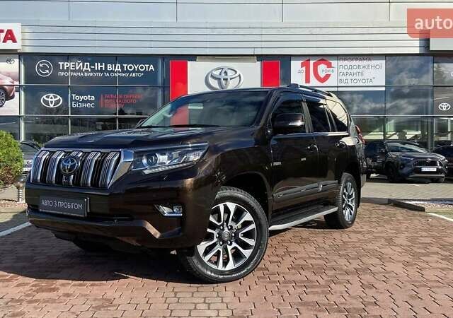 Коричневый Тойота Ленд Крузер Прадо, объемом двигателя 2.76 л и пробегом 141 тыс. км за 49800 $, фото 1 на Automoto.ua