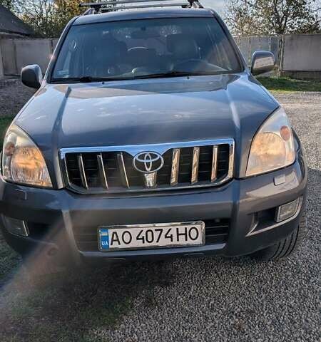 Серый Тойота Ленд Крузер Прадо, объемом двигателя 2.98 л и пробегом 386 тыс. км за 15000 $, фото 1 на Automoto.ua