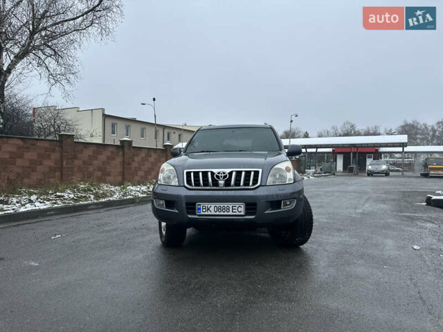 Серый Тойота Ленд Крузер Прадо, объемом двигателя 2.98 л и пробегом 524 тыс. км за 16000 $, фото 1 на Automoto.ua