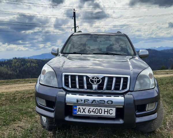 Серый Тойота Ленд Крузер Прадо, объемом двигателя 3.96 л и пробегом 313 тыс. км за 13800 $, фото 1 на Automoto.ua