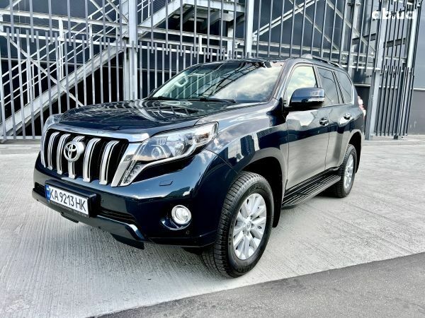 Серый Тойота Ленд Крузер Прадо, объемом двигателя 3 л и пробегом 140 тыс. км за 33500 $, фото 1 на Automoto.ua