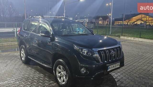 Синий Тойота Ленд Крузер Прадо, объемом двигателя 2.8 л и пробегом 452 тыс. км за 29000 $, фото 1 на Automoto.ua