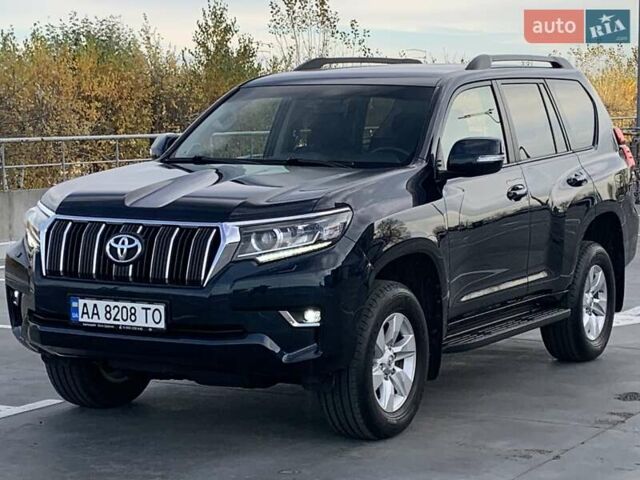 Синий Тойота Ленд Крузер Прадо, объемом двигателя 2.76 л и пробегом 86 тыс. км за 38900 $, фото 1 на Automoto.ua