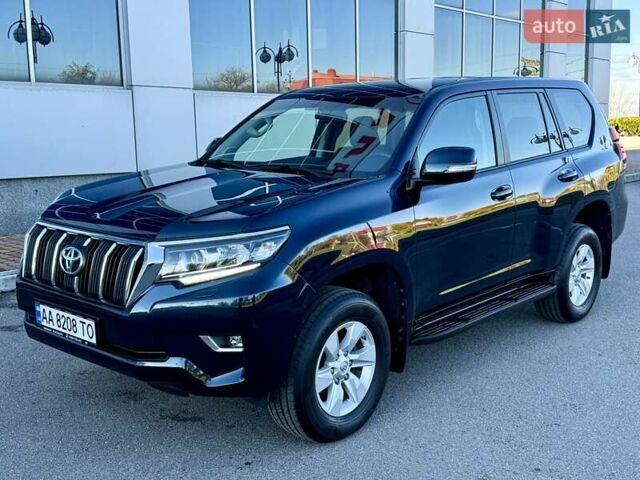 Тойота Ленд Крузер Прадо 2018 в Белой Церкве на Automoto.ua Синий Тойота Ленд Крузер Прадо, объемом двигателя 2.76 л и пробегом 86 тыс. км за 38800 $, фото 1 на Automoto.ua