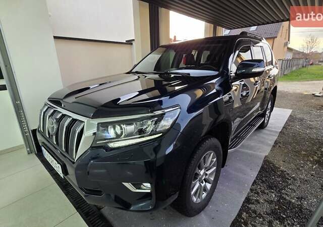 Синий Тойота Ленд Крузер Прадо, объемом двигателя 2.76 л и пробегом 105 тыс. км за 49500 $, фото 1 на Automoto.ua