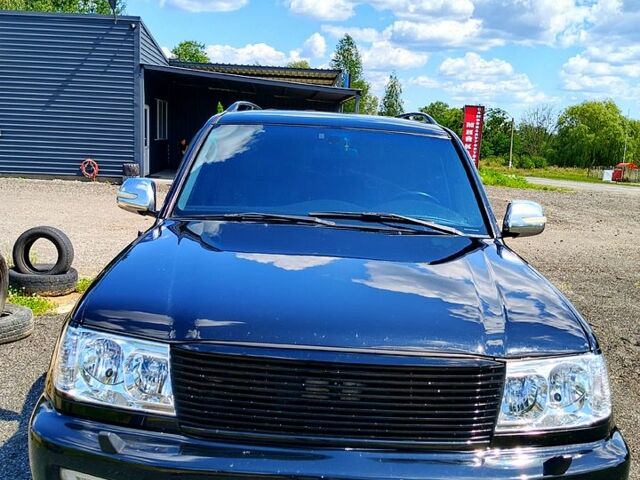 Черный Тойота Ленд Крузер, объемом двигателя 4.7 л и пробегом 486 тыс. км за 13500 $, фото 1 на Automoto.ua