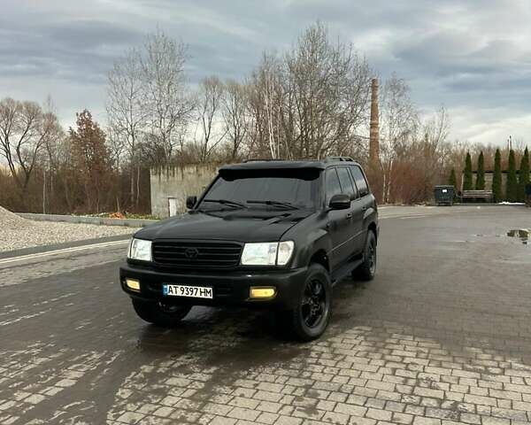 Черный Тойота Ленд Крузер, объемом двигателя 4.7 л и пробегом 308 тыс. км за 9800 $, фото 1 на Automoto.ua