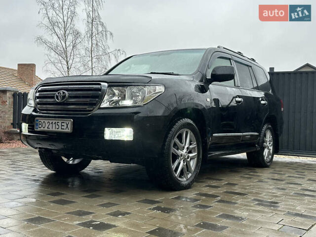 Черный Тойота Ленд Крузер, объемом двигателя 4.46 л и пробегом 284 тыс. км за 25999 $, фото 1 на Automoto.ua