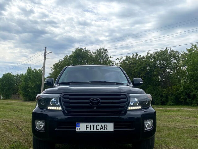 Черный Тойота Ленд Крузер, объемом двигателя 4.5 л и пробегом 201 тыс. км за 36000 $, фото 1 на Automoto.ua