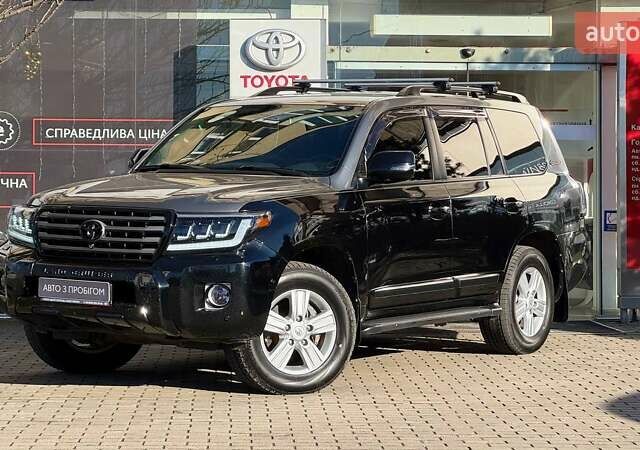 Черный Тойота Ленд Крузер, объемом двигателя 4.46 л и пробегом 268 тыс. км за 33900 $, фото 1 на Automoto.ua