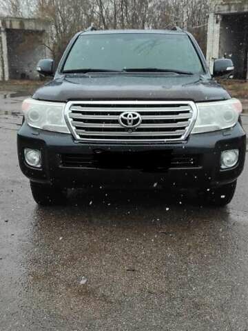 Черный Тойота Ленд Крузер, объемом двигателя 4.5 л и пробегом 212 тыс. км за 42000 $, фото 1 на Automoto.ua