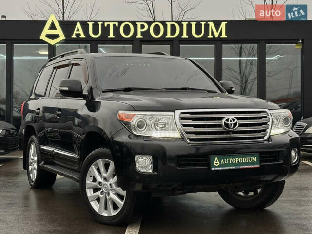 Черный Тойота Ленд Крузер, объемом двигателя 4.46 л и пробегом 224 тыс. км за 34900 $, фото 1 на Automoto.ua