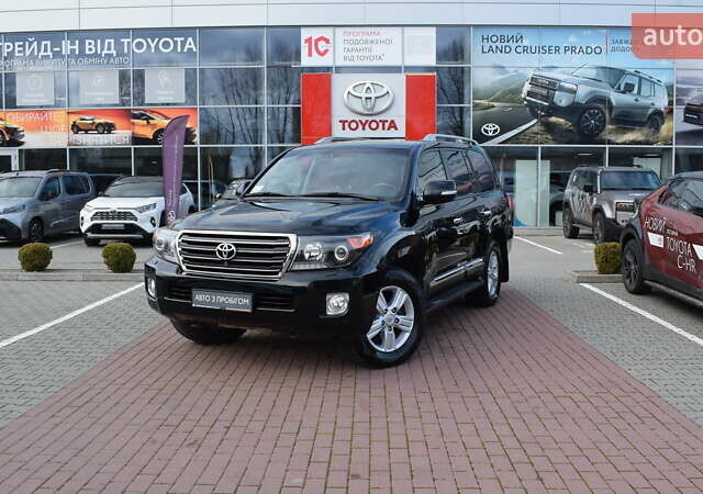 Черный Тойота Ленд Крузер, объемом двигателя 4.46 л и пробегом 155 тыс. км за 37600 $, фото 1 на Automoto.ua