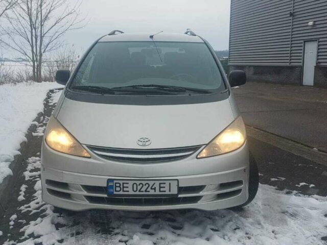Сірий Тойота Превіа, об'ємом двигуна 2 л та пробігом 360 тис. км за 7500 $, фото 1 на Automoto.ua