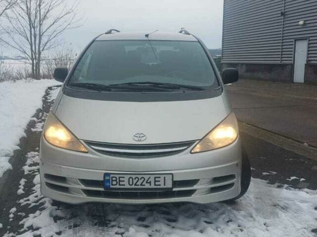Сірий Тойота Превіа, об'ємом двигуна 2 л та пробігом 360 тис. км за 7500 $, фото 1 на Automoto.ua