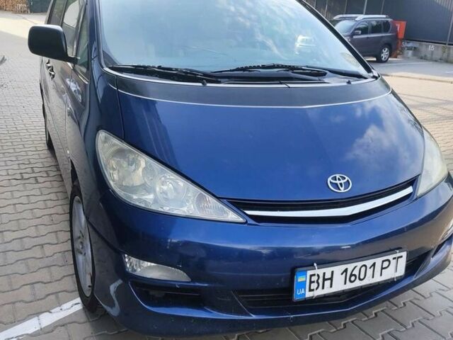 Синий Тойота Превиа, объемом двигателя 2 л и пробегом 380 тыс. км за 4500 $, фото 1 на Automoto.ua
