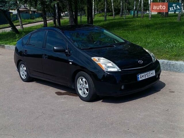 Черный Тойота Приус, объемом двигателя 1.5 л и пробегом 442 тыс. км за 6200 $, фото 1 на Automoto.ua