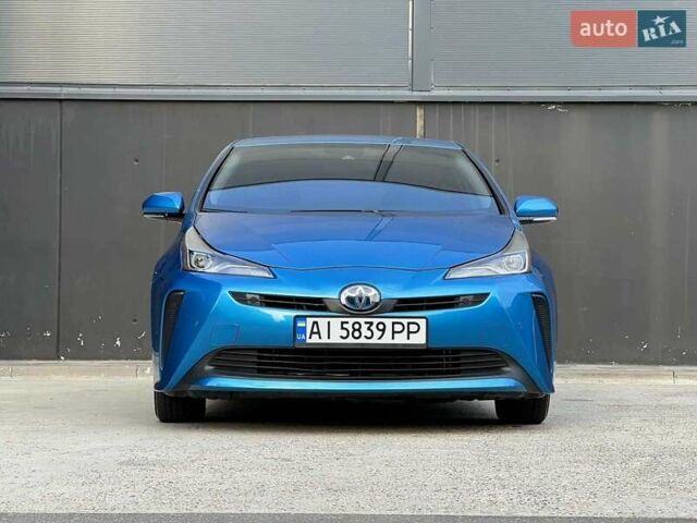 Синий Тойота Приус, объемом двигателя 1.8 л и пробегом 83 тыс. км за 20200 $, фото 1 на Automoto.ua