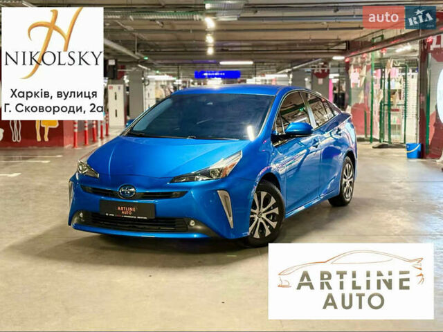 Синій Тойота Пріус, об'ємом двигуна 1.8 л та пробігом 61 тис. км за 21755 $, фото 1 на Automoto.ua