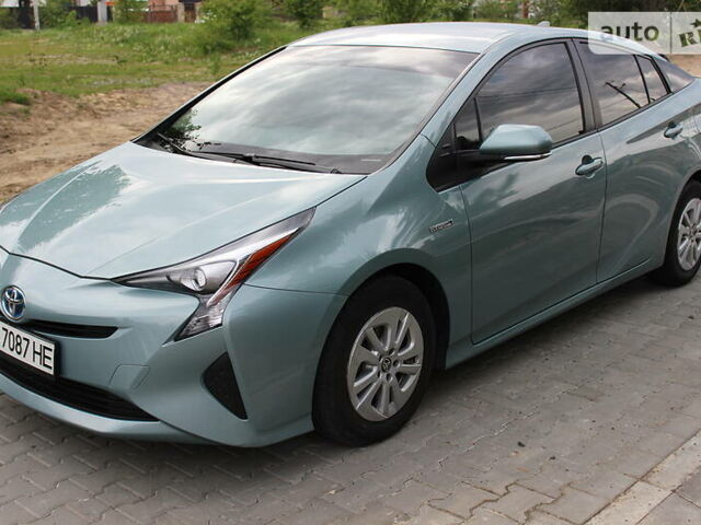 Зеленый Тойота Приус, объемом двигателя 1.8 л и пробегом 51 тыс. км за 16800 $, фото 1 на Automoto.ua