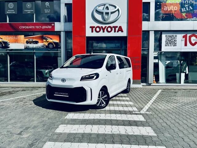 Белый Тойота Proace, объемом двигателя 2 л и пробегом 9 тыс. км за 54990 $, фото 1 на Automoto.ua