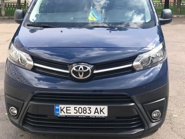 Синій Тойота Proace, об'ємом двигуна 2 л та пробігом 218 тис. км за 14400 $, фото 1 на Automoto.ua