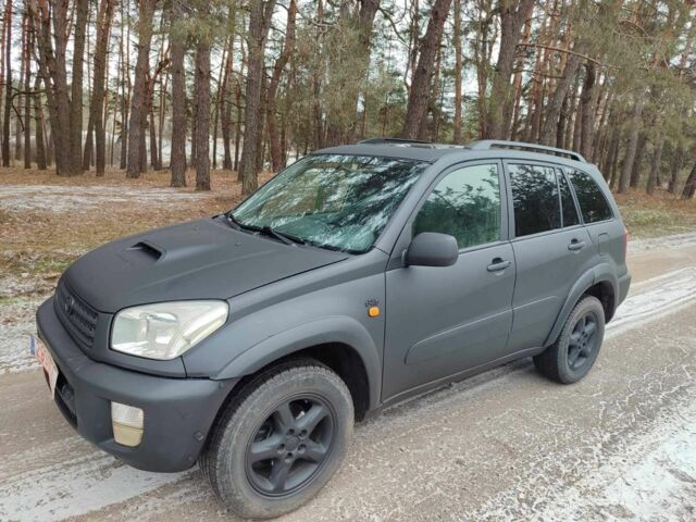 Чорний Тойота РАВ 4, об'ємом двигуна 2 л та пробігом 345 тис. км за 3500 $, фото 1 на Automoto.ua