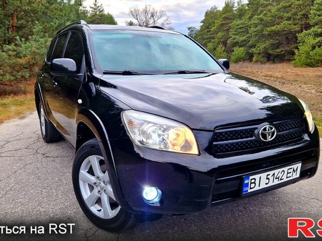 Черный Тойота РАВ 4, объемом двигателя 2.4 л и пробегом 256 тыс. км за 9350 $, фото 1 на Automoto.ua