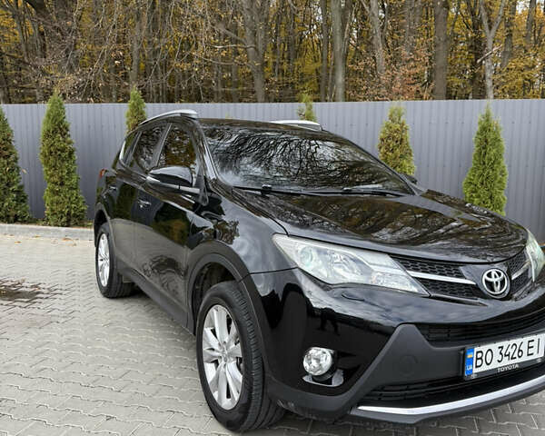 Тойота РАВ 4 2013 в Тернополе на Automoto.ua Черный Тойота РАВ 4, объемом двигателя 2.23 л и пробегом 214 тыс. км за 16500 $, фото 1 на Automoto.ua