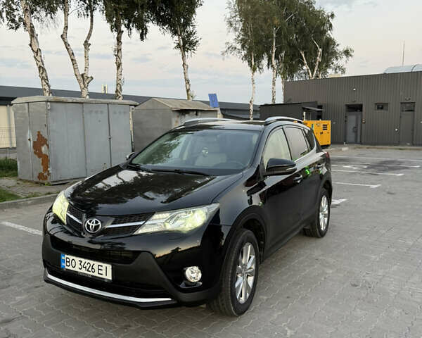 Черный Тойота РАВ 4, объемом двигателя 2.23 л и пробегом 215 тыс. км за 15300 $, фото 1 на Automoto.ua