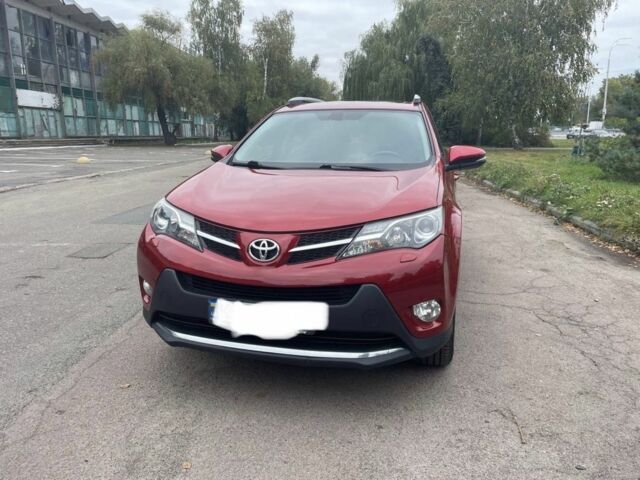 Красный Тойота РАВ 4, объемом двигателя 2.5 л и пробегом 165 тыс. км за 16500 $, фото 1 на Automoto.ua