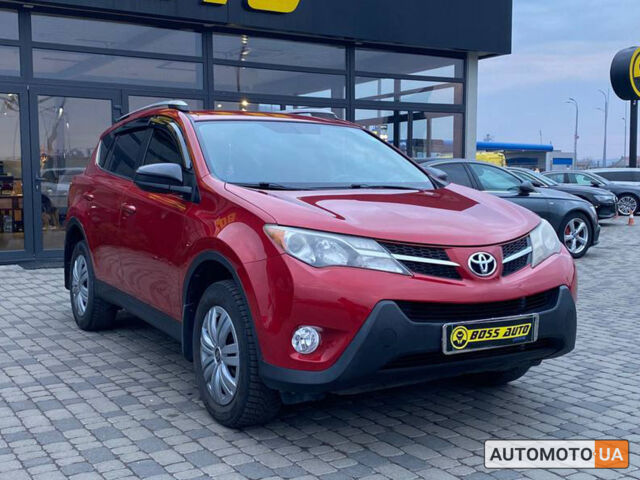 Красный Тойота РАВ 4, объемом двигателя 2.5 л и пробегом 104 тыс. км за 16800 $, фото 1 на Automoto.ua