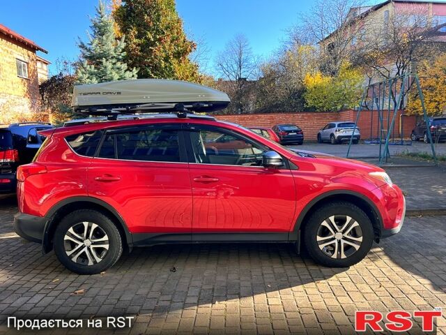 Красный Тойота РАВ 4, объемом двигателя 2.5 л и пробегом 206 тыс. км за 15200 $, фото 1 на Automoto.ua