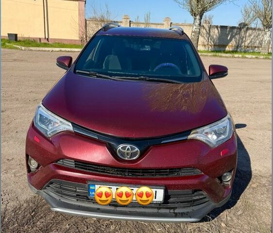 Красный Тойота РАВ 4, объемом двигателя 2.2 л и пробегом 200 тыс. км за 17000 $, фото 1 на Automoto.ua