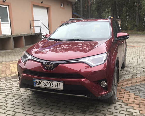 Красный Тойота РАВ 4, объемом двигателя 2.5 л и пробегом 128 тыс. км за 28000 $, фото 1 на Automoto.ua