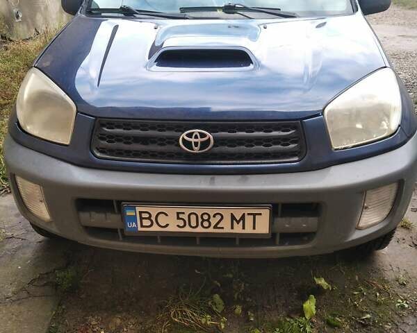 Синий Тойота РАВ 4, объемом двигателя 2 л и пробегом 323 тыс. км за 4999 $, фото 1 на Automoto.ua