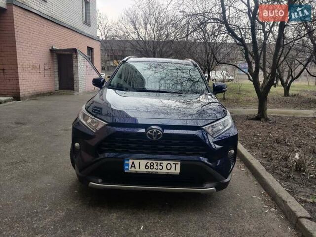Синій Тойота РАВ 4, об'ємом двигуна 2.5 л та пробігом 47 тис. км за 28600 $, фото 1 на Automoto.ua