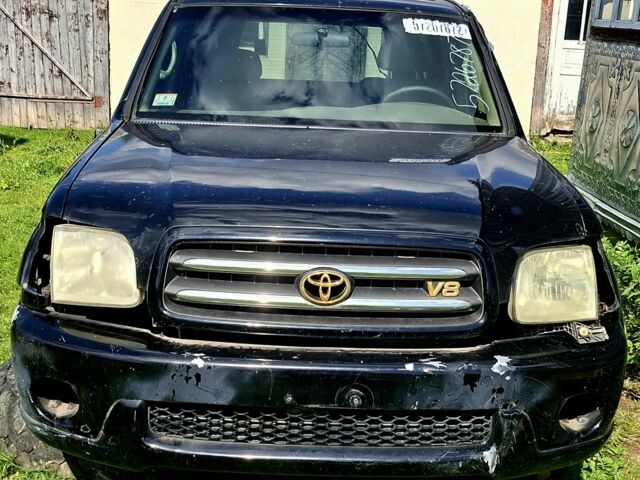 Черный Тойота Секвойя, объемом двигателя 4.7 л и пробегом 250 тыс. км за 2500 $, фото 1 на Automoto.ua