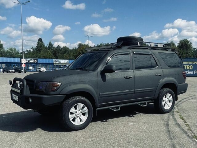 Черный Тойота Секвойя, объемом двигателя 4.7 л и пробегом 486 тыс. км за 10952 $, фото 1 на Automoto.ua