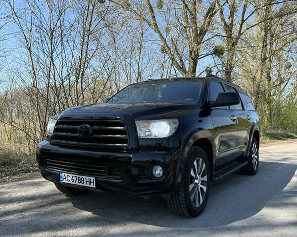 Чорний Тойота Секвойя, об'ємом двигуна 5.7 л та пробігом 270 тис. км за 22700 $, фото 1 на Automoto.ua