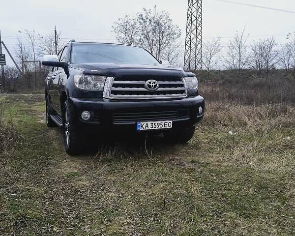 Черный Тойота Секвойя, объемом двигателя 5.7 л и пробегом 342 тыс. км за 40000 $, фото 1 на Automoto.ua